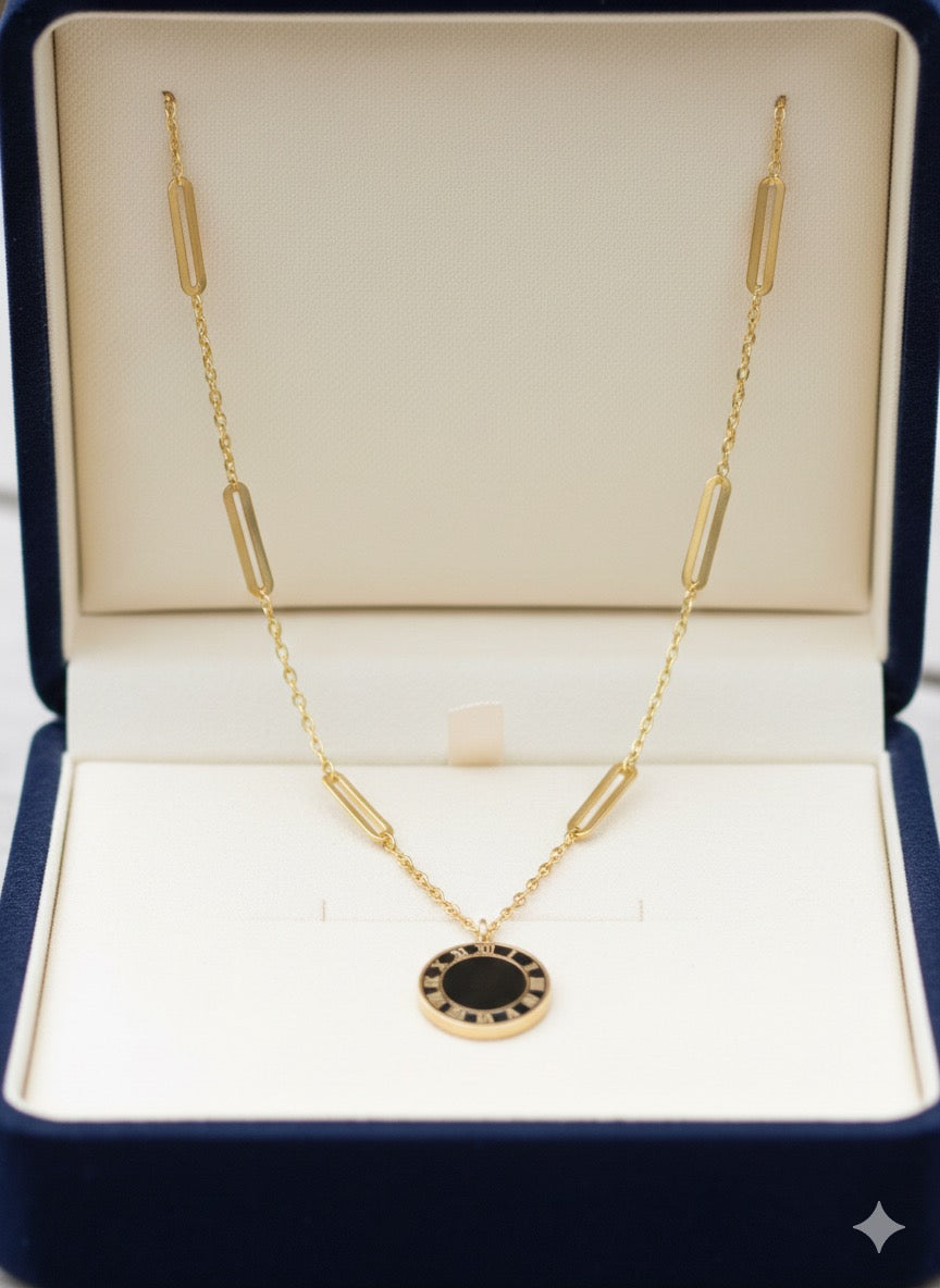 Gold Paperclip Chain – Trendy Stainless Steel Style