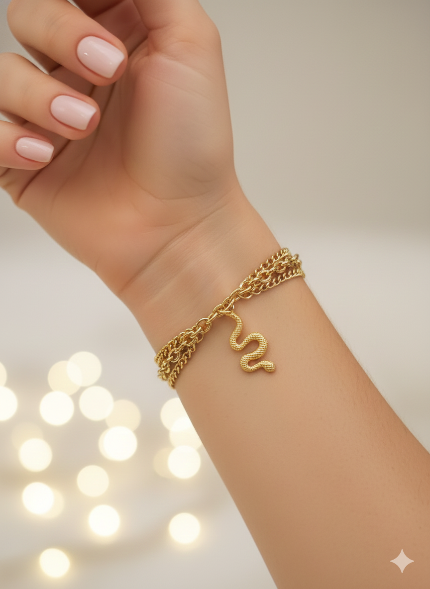 18K Gold Plated Bracelet