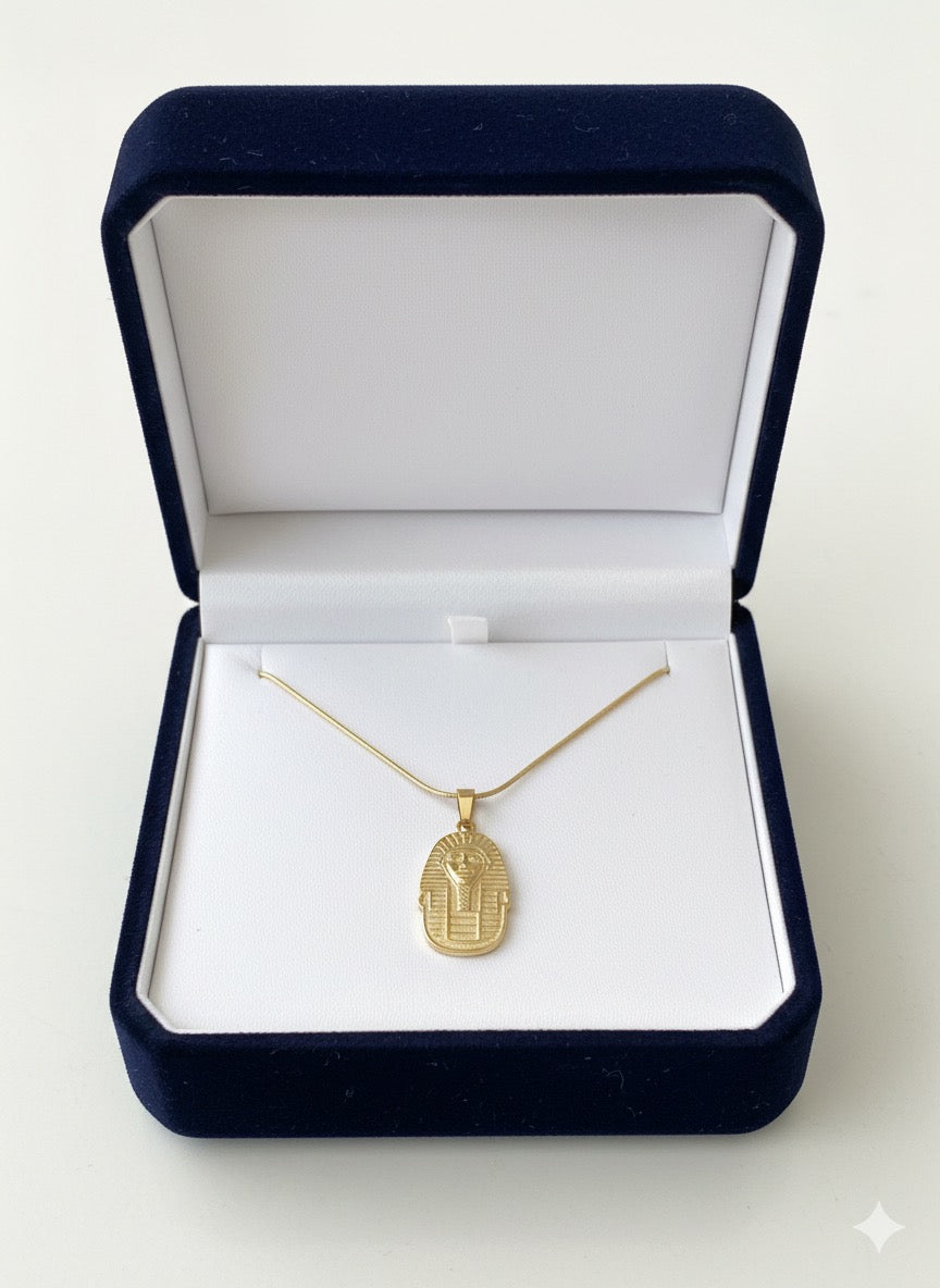 Gold Cross Stainless Steel Necklace – Classic Design